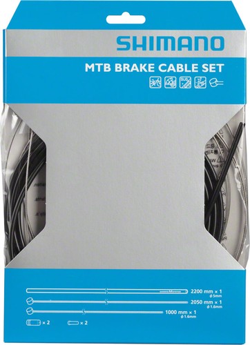 Shimano mtb stainless brake - shimano,